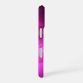 Pink Ballet Dancer Silhouette iPhone 16ケース (右側面)