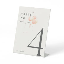 Pink balloons and pearls table 