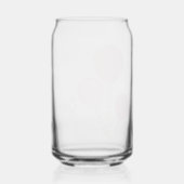 Pink Balloons Girl Baby Shower ガラス缶 (裏面)