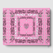 Pink Bandana  ゲストブック (裏面)