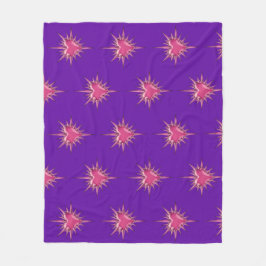 Pink Barbed Heart Cybersigilism Fleece Blanket フリースブランケット