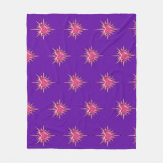 Pink Barbed Heart Cybersigilism Fleece Blanket フリースブランケット