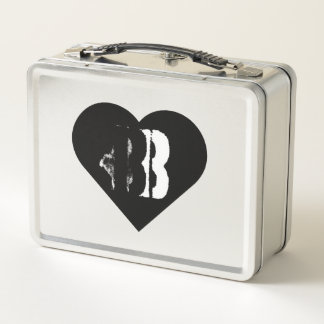 Pink Barbed Heart Cybersigilism Metal Lunchbox メタルランチボックス
