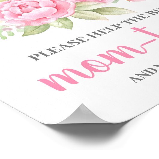 Pink Bearお救済母さん ポスター (角)