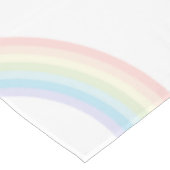 Pink Bear Pastel Airplane Balloon Baby Shower テーブルクロス (アングル)