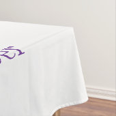 Pink Bear Pastel Airplane Balloon Baby Shower テーブルクロス (インサイチュ)