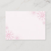 Pink Bearly Wait Books for Baby Card エンクロージャーカード (裏面)