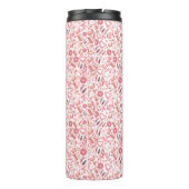 Pink Beauty & Makeup Seamless Pattern Girly  タンブラー (裏面)