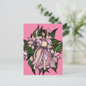 Pink Belly Dancer Shimmy                           ポストカード (スタンド正面)