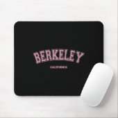 Pink Berkeley California Ca Varsity Style On Berke マウスパッド (マウス)