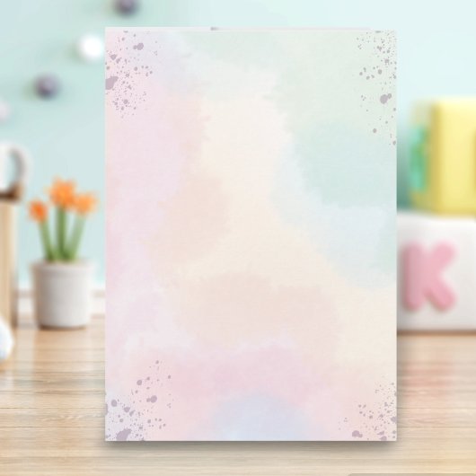 Pink Birthday Invitation Butterfly 招待状