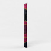Pink Black Gold Abstract Luxury Magenta Marble Case-Mate iPhoneケース (裏面/右)