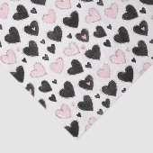 Pink Black Hearts Birthday 薄葉紙 (詳細)