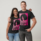 Pink Black History Month Unapologetically Drug Bla Tシャツ (ユニセックス)