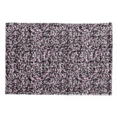 Pink Black Stripes   枕カバー (裏面-左)