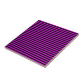 Pink Black Stripes Seamless Pattern タイル (側面)