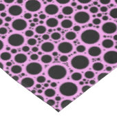 Pink bliss bubbles テーブルクロス (アングル)