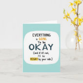 Pink Blooms Watercolor GET WELL SOON Card カード (黄色い花)