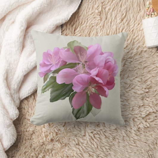Pink Blossom クッション (ブランケット)