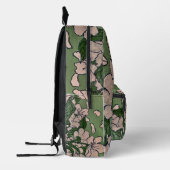 Pink Blossom Cascade  プリントバックパック (左)