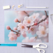 Pink Blossom Cascade  薄葉紙 (クラフト)