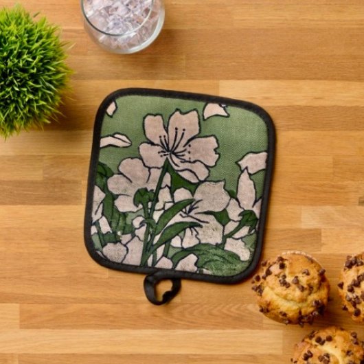 Pink Blossom Cascade  鍋敷き