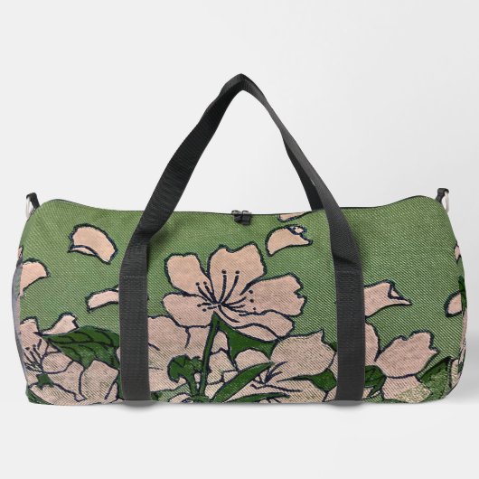 Pink Blossom Cascade Duffle Bag ダッフルバッグ (裏面)