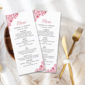 Pink Blossom – Elegant Sakura Flowers Wedding プログラム