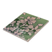 Pink Blossom Green タイル (側面)