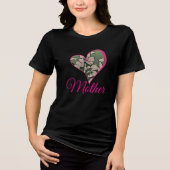 Pink Blossom Green トライブレンドＴシャツ (正面)