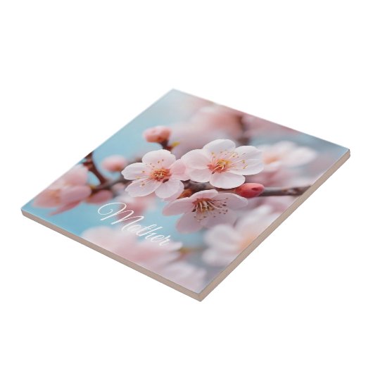 Pink Blossom Magic  タイル (側面)