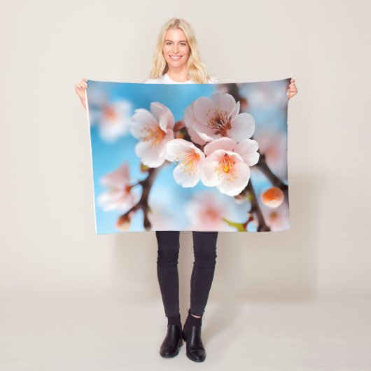 Pink Blossom Magic  フリースブランケット (インサイチュ)