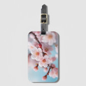 Pink Blossom Magic ラゲッジタグ (正面縦)