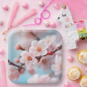 Pink Blossom Magic  Paper Plate ペーパープレート (パーティー)