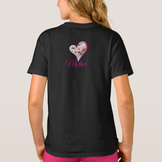 Pink Blossom Magic  Tシャツ (裏面)