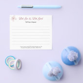 Pink Blossom Women's Prayer Request Card チラシ (シングル)