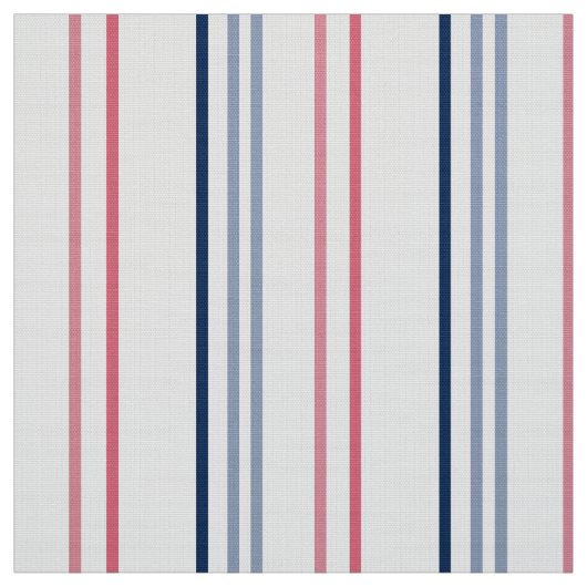 Pink blue and white stripes ファブリック (見本)