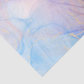 Pink & Blue Gold Glitter Marble 薄葉紙 (詳細)
