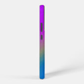 Pink Blue Gradient Rainbow Samsung Galaxyケース (右側面)