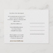 Pink Blue Mandala We've Moved New Address 案内ポストカード (裏面)