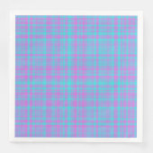 Pink Blue Purple Plaid Pattern (正面)