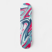 Pink  blue Skateboard スケートボード (正面)