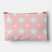 Pink Blue Stars Pattern Constellation Pencil Case アクセサリーポーチ (裏面)