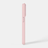 Pink Blush Logo | Modern Corporate Business Design iPhoneケース (右側面)