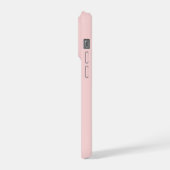 Pink Blush Logo | Modern Corporate Business Design iPhoneケース (左側面)