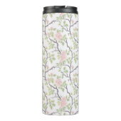 Pink Blush Rose Floral タンブラー (裏面)