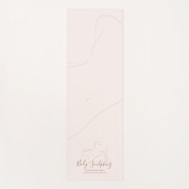 Pink Body sculpt contour beauty tanning ヨガマット
