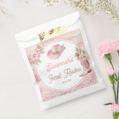 Pink Boho First Rodeo 1st Birthday フェイバーバッグ (封をした状態)