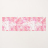 Pink Boho minimalist Ephemera ornament ヨガマット (裏面(横))