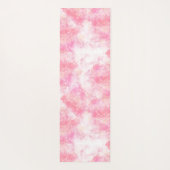 Pink Boho minimalist Ephemera ornament ヨガマット (裏面)